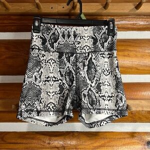 Balance collection Women's Snake Print Athletic Shorts